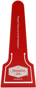 Promotional Ice Scrapers: 9 inch Dual Blade Ice Scrapers